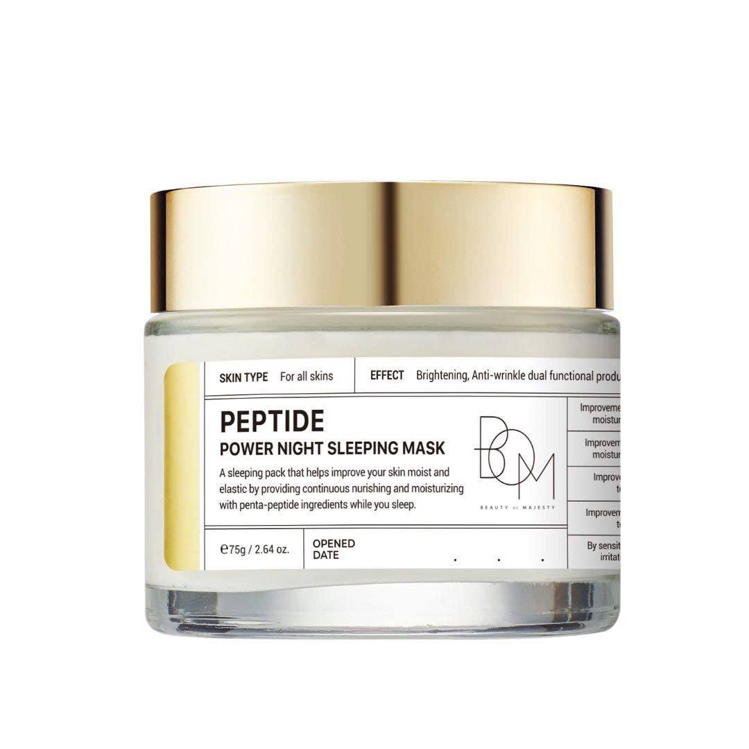 BOM Peptide Power Night Sleeping Mask